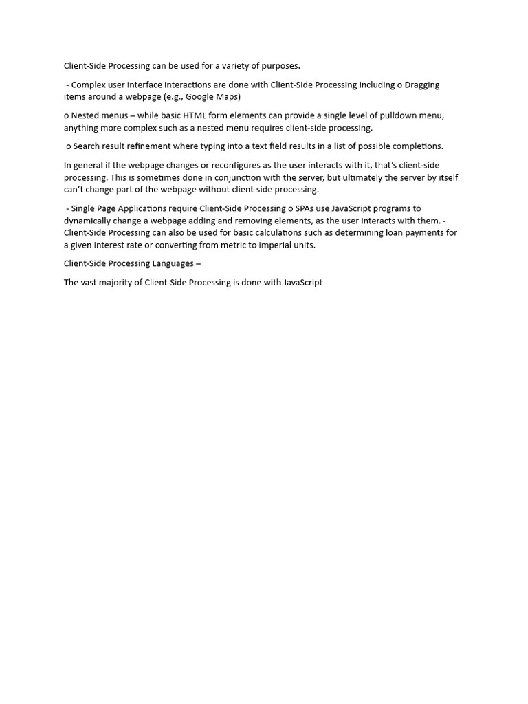 Client side scripting pdf