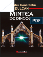 Mintea de Dincolo by Dumitru Constantin Dulcan