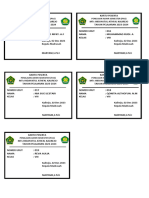 Kartu Peserta Ujian Kls 8 (15-19)