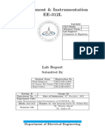 M I LAB REPORT 12 Angle Measurements Using Potentiometer of NI ELVIS II Kit