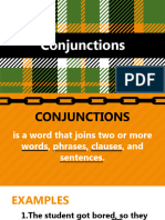 Reading and Writing - Conjunction