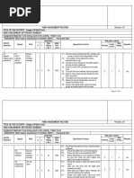 Gas Cylinders Risk Assessment | PDF | Risk | Injury