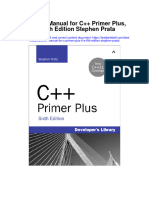 Solution Manual For C Primer Plus 6 e 6th Edition Stephen Prata