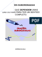 Orações Subordinadas