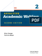 Effective Academic Writing - TWO, Second Edition