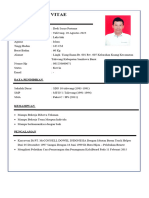 Curriculum Vitae: Data Pribadi