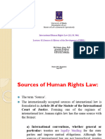 Sources of Human Rights