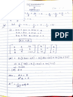 Matrices and Determinant - 1