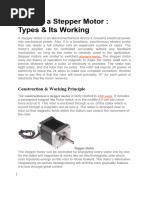 What Is A Stepper Motor