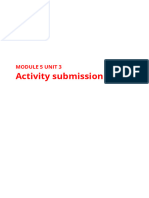Activity Submission