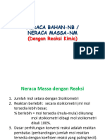 12-Neraca Massa Dengan Reaksi Kimia