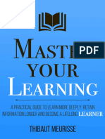 Master Your Learning - Thibaut Meurisse