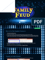 Family Feud Game PowerPoint Template