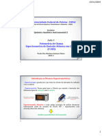 Aula 3 - QAI 2 2023-2 - Espectrometria de Emissão Atômica