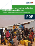 The UK Government's Humanitarian Policy - September 2011 - Final