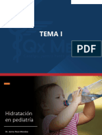 Hidratación e Introxicación en Pediatría