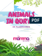 Animals in The Quran (24 Flashcards)