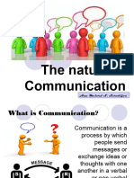 The Nature of Communication