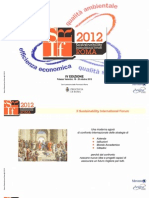 SIF 2012 Presentazione del 27/05/2012