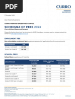 Curro Century City 2025 Fee Structure | PDF