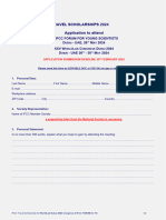 2024 IFCC Scholarships - Application Form