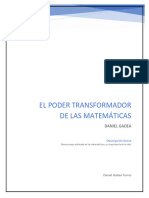 El Poder Transformador de Las Matemáticas