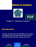 Programming in Haskell: Chapter 9 - Interactive Programs