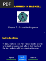 Programming in Haskell: Chapter 9 - Interactive Programs