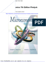 Microeconomics 7th Edition Pindyck Test Bank