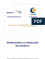 Introducción A La Tecnología de Soldeo (I)