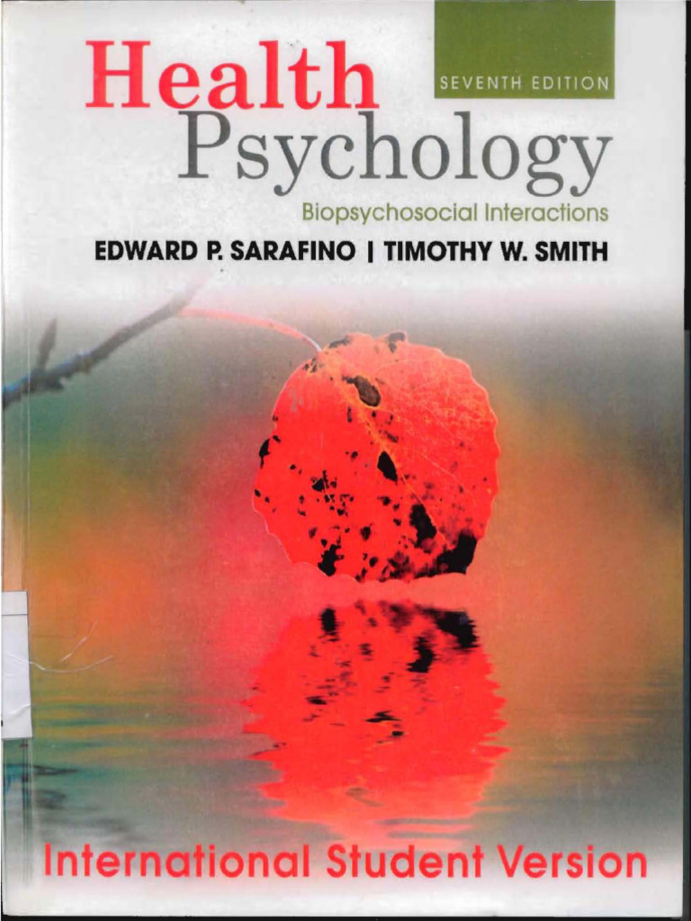 Health Psychology Pdf