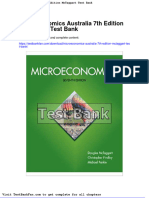 Microeconomics Australia 7th Edition Mctaggart Test Bank