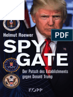 Helmut Roewer, Spygate. Der Putsch Des Establishments Gegen Donald Trump