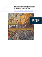 Solution Manual For Introduction To Data Mining 2nd by Tan