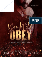 You Will Obey - Ember Michaels (Revisado)