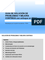 Solving Methodology - PDCA