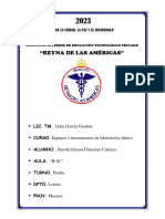 Prática de Reconocimiento de Equipos de Laboratorio - Errores Funcionales, Causas Probables y Remedio