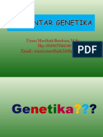 Biologi Umum-Pengantar Genetika