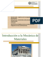 Conceptos Preliminares Mecánica de Materiales 1