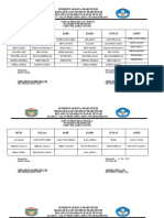 Jadwal Piket Siswa 2023