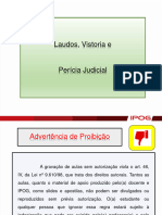 Laudos, Vistoria e Perícia Judicial - Apresentação