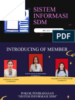 Sistem Informasi SDM