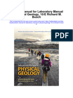 Solution Manual For Laboratory Manual in Physical Geology 10 e Richard M Busch