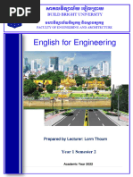 English For Engineering I 2022