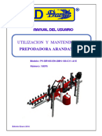 PVR Manual PREPODADORA DE ARANDANOS. TALSA - Principal. USUARIO
