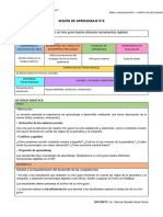 Sesión de Aprendizaje 20