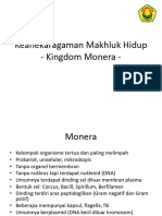 Keanekaragaman Makhluk Hidup - Kingdom Monera