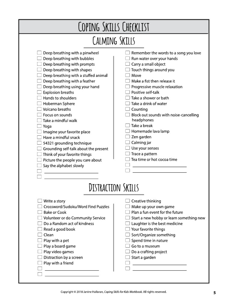 coping-skills-checklist-pdf