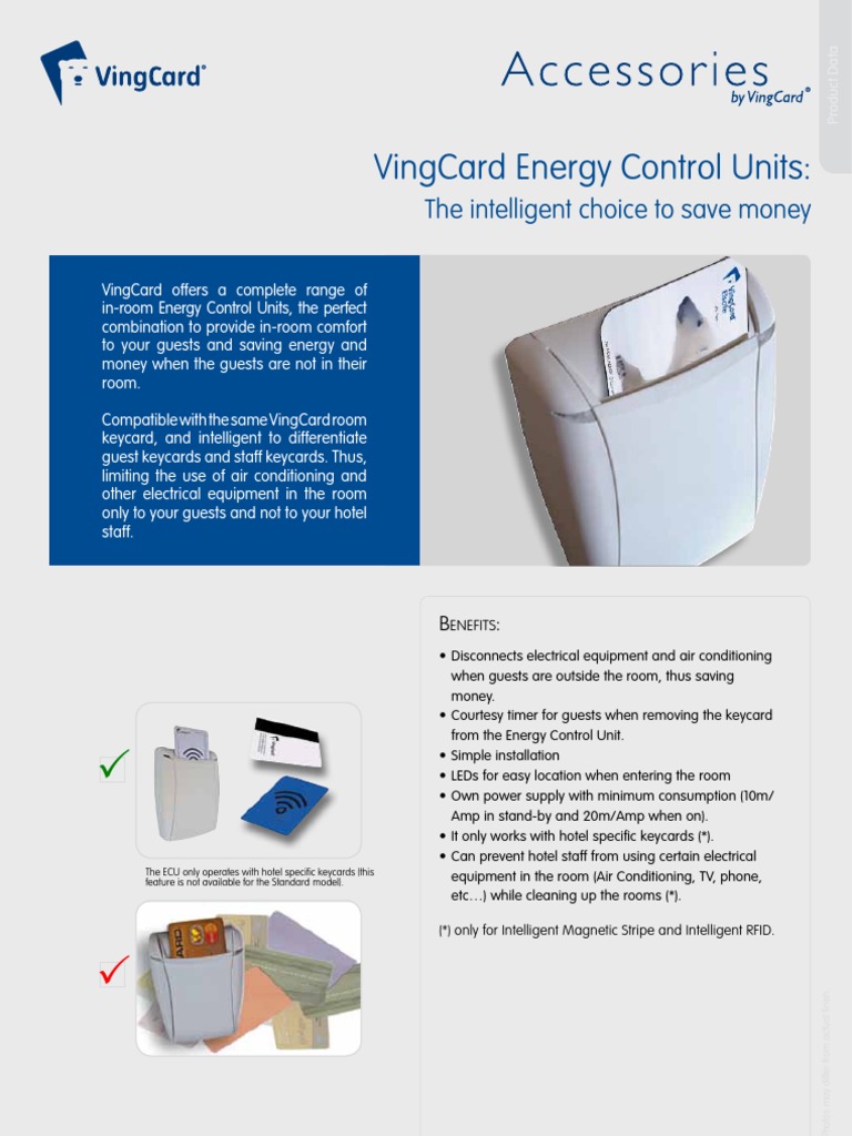 Vingcard Energy Control Device Relay Amplifier