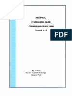 Proposal Peningkatan Desa Jone - Salin